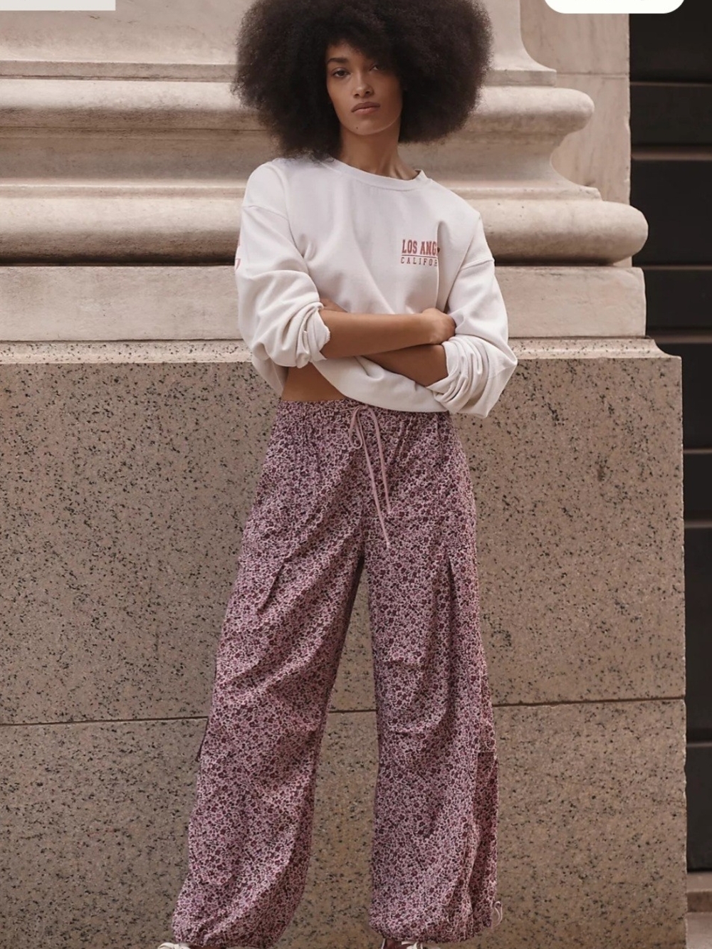 NWT Anthropologie Daily Practice Base Jump Parachute Pants 🌸 Size XL